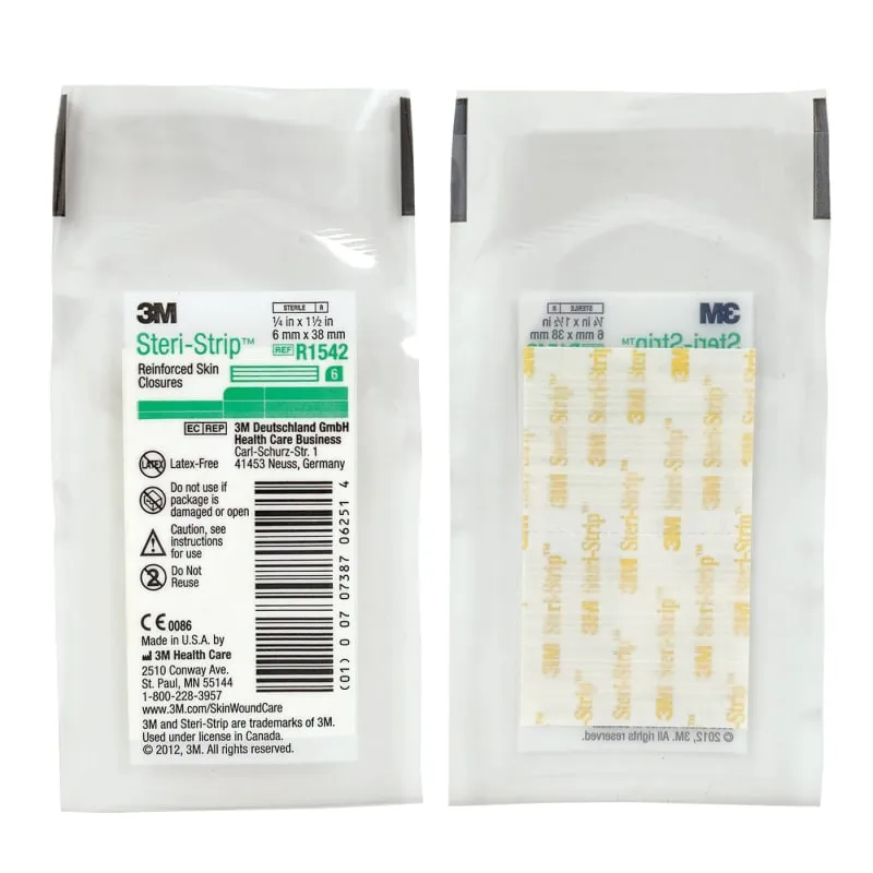 3M Steri-Strip Adhesive Skin Closures - R1542