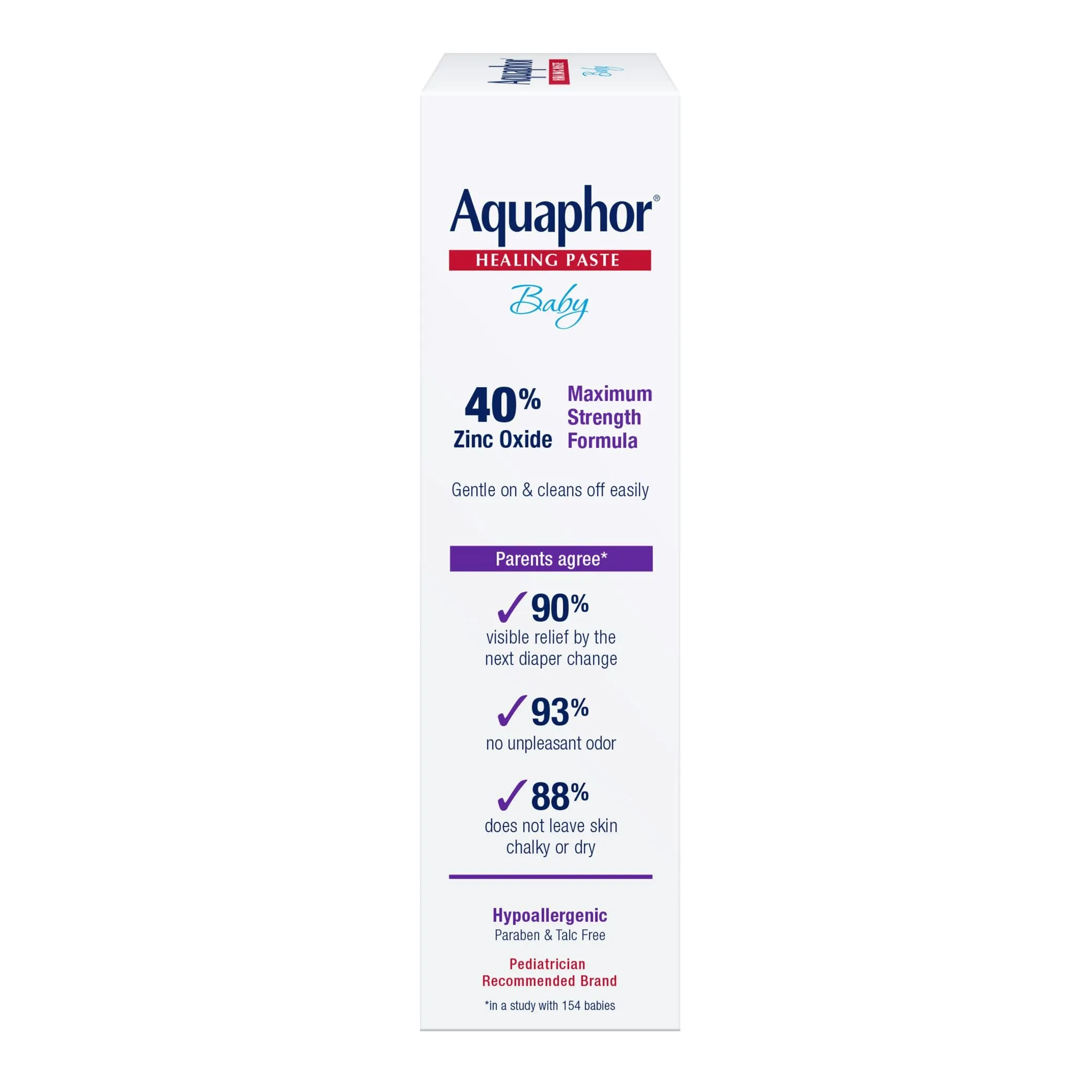 Aquaphor Baby Diaper Rash Paste 3.5 oz.