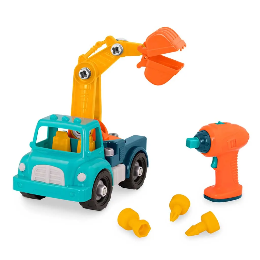 Battat Take-Apart Crane - Construction Toys for Kids