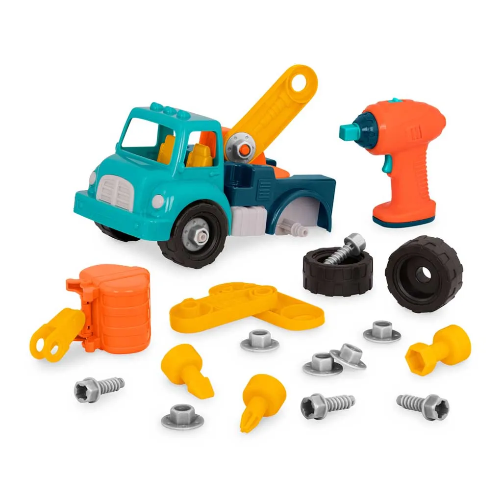 Battat Take-Apart Crane - Construction Toys for Kids