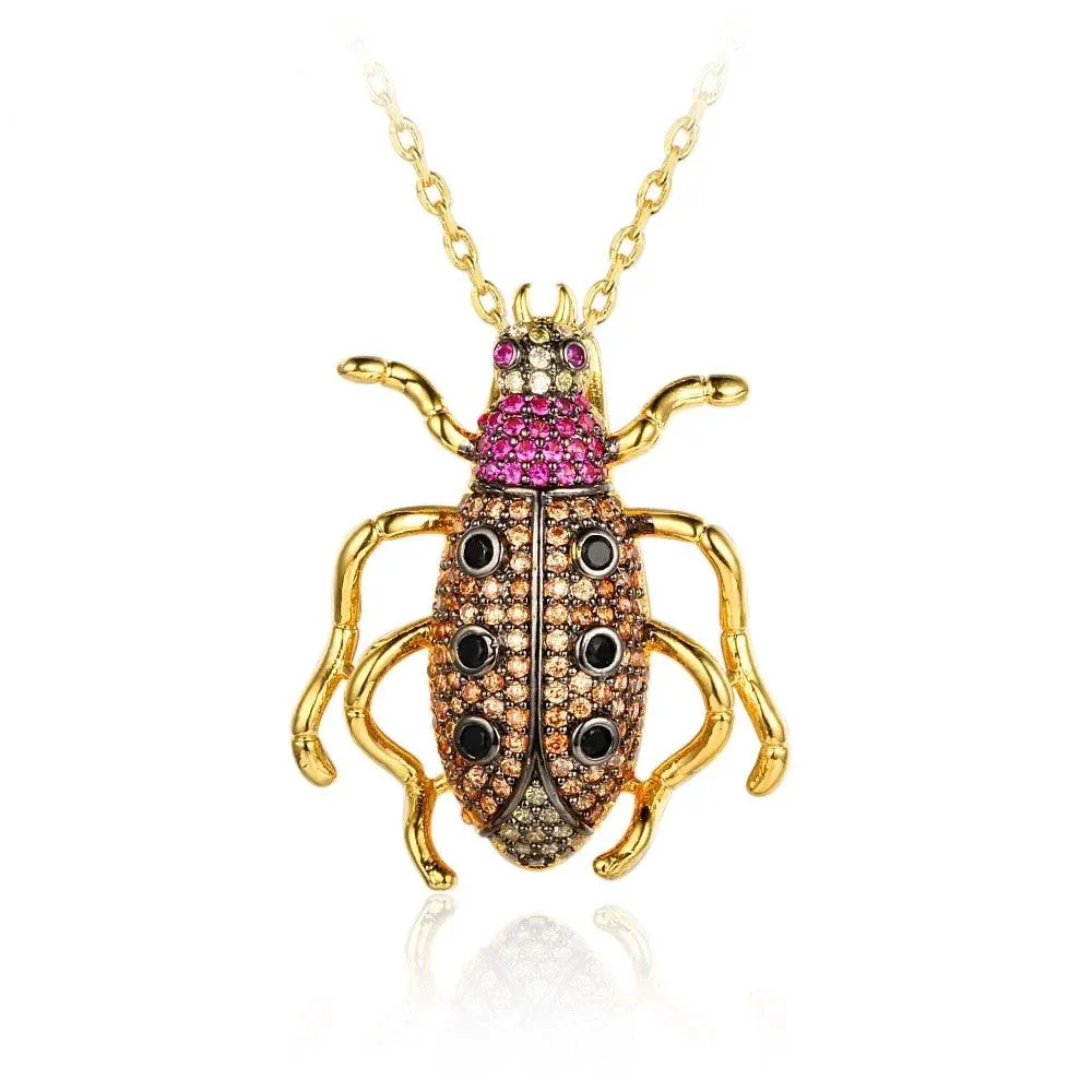 Beetle Cockroach Insect Pendant