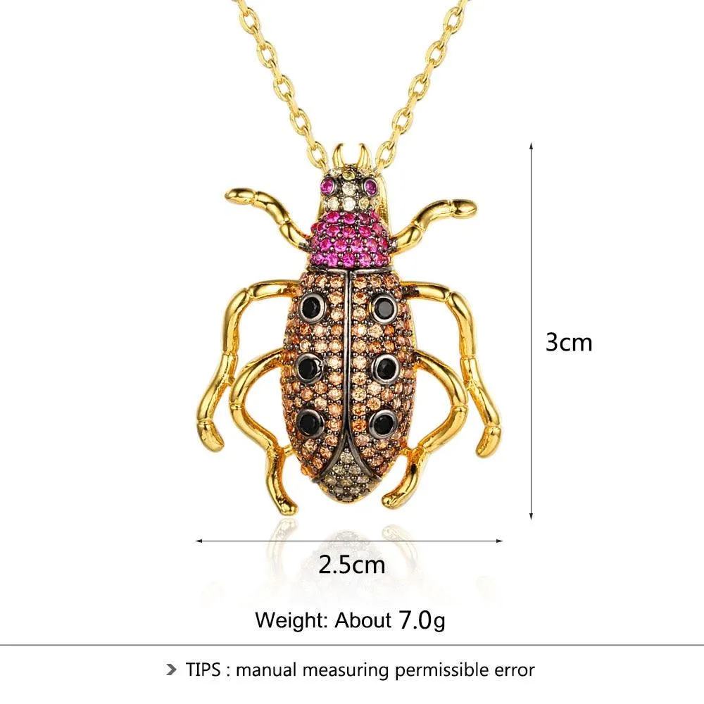 Beetle Cockroach Insect Pendant