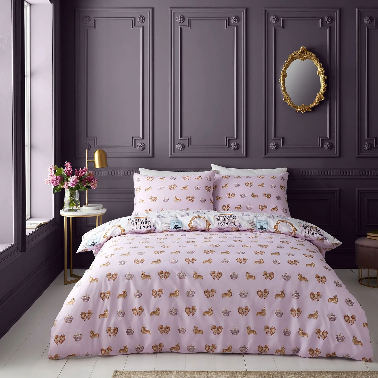 Bridgerton By Catherine Lansfield Dearest Dreamer Duvet Set