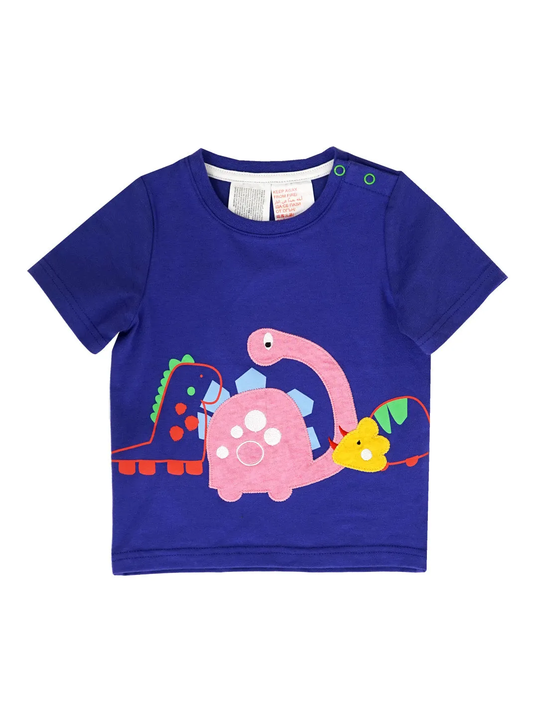 Bright Dino Tee 0-6 Months