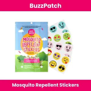 BuzzPatch - Bug, Mosquito, and Insect Repellent Stickers