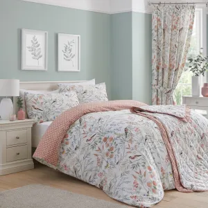 Caraway Terracotta Floral Duvet Set