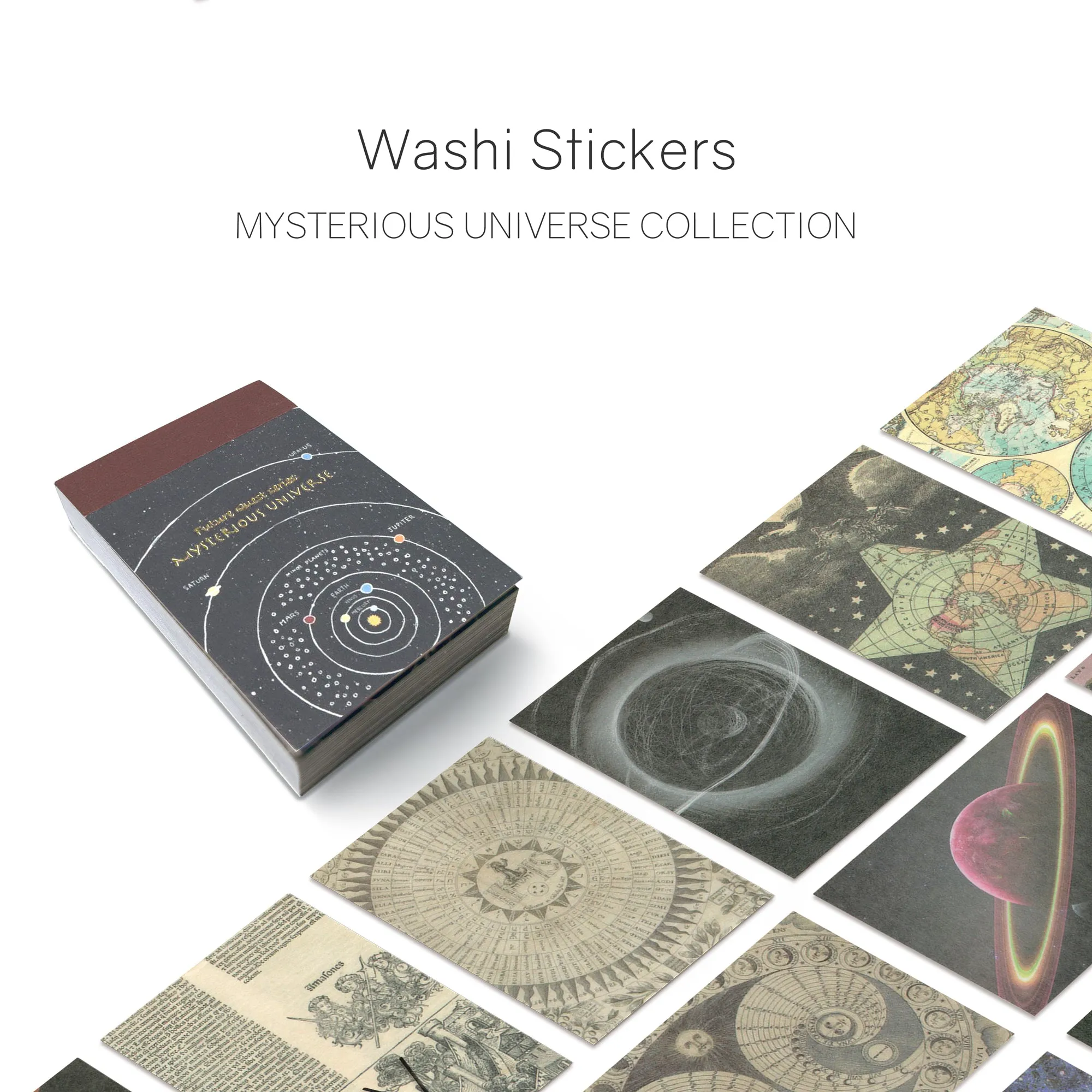 Celestial Mini Washi Sticker Books