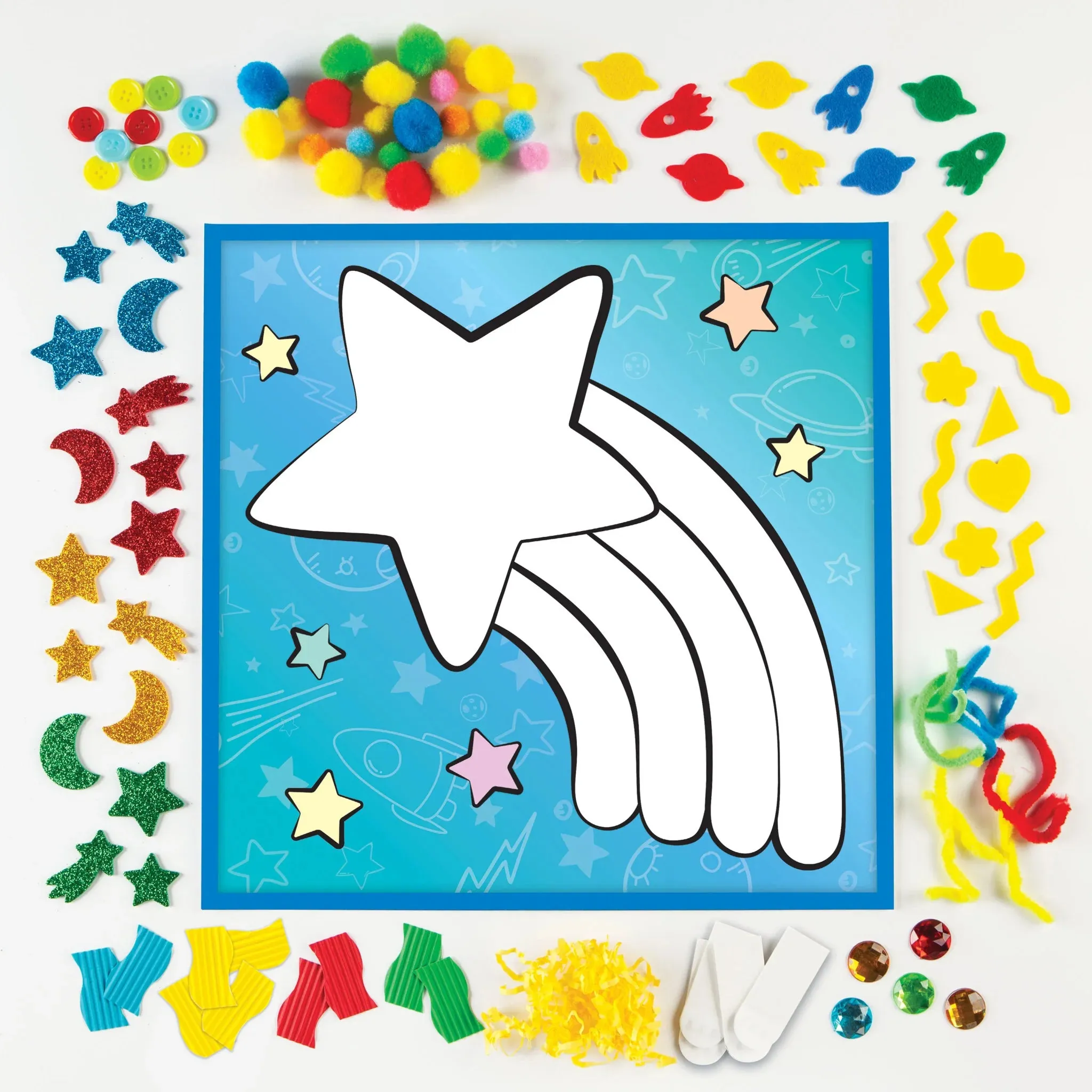 Creativity for Kids CK6355 Sensory Sticky Wall Art - Star