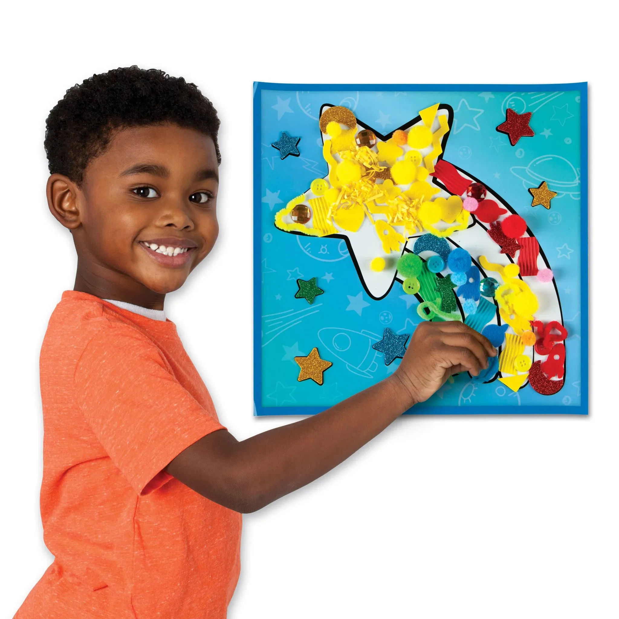 Creativity for Kids CK6355 Sensory Sticky Wall Art - Star