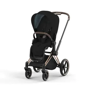 Cybex ePriam Pram 2022 Rose Gold   Stardust Black