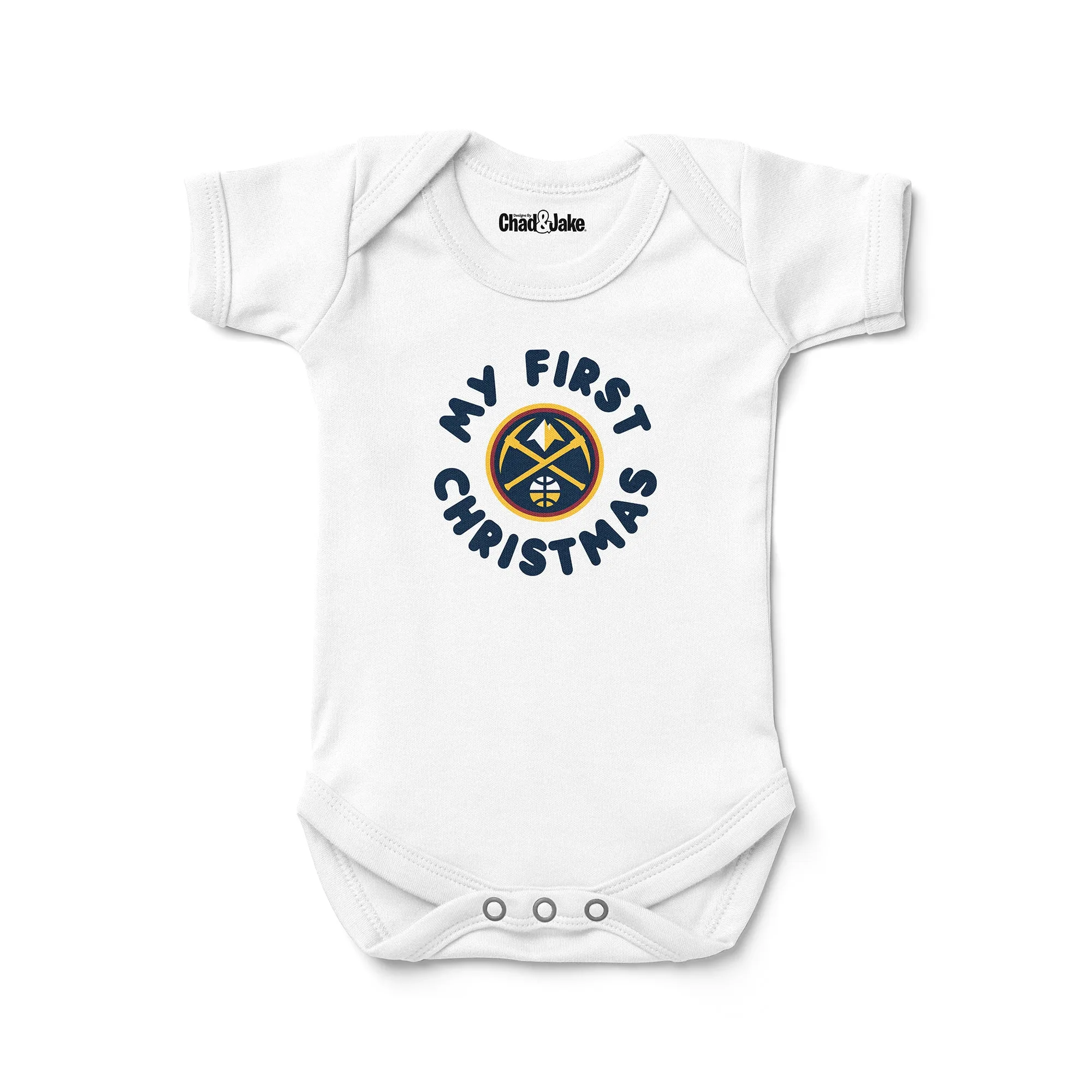 Denver Nuggets "My First Christmas" Bodysuit