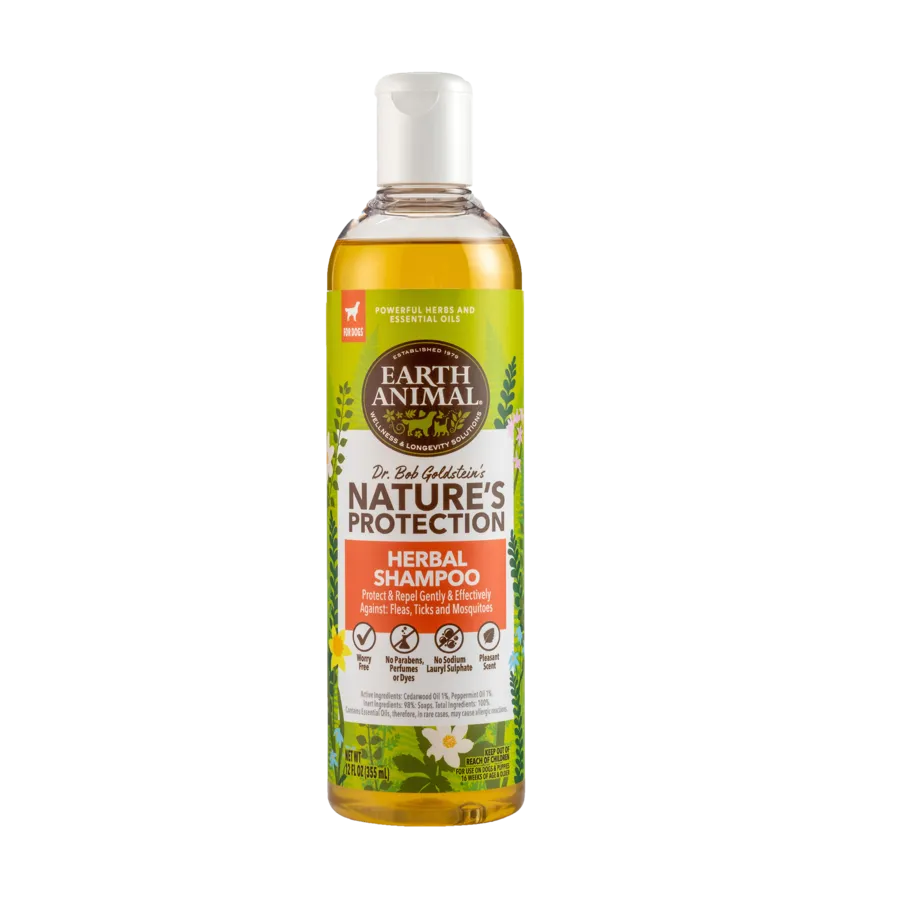 Earth Animal Nature's Protection Herbal Flea & Tick Dog Shampoo