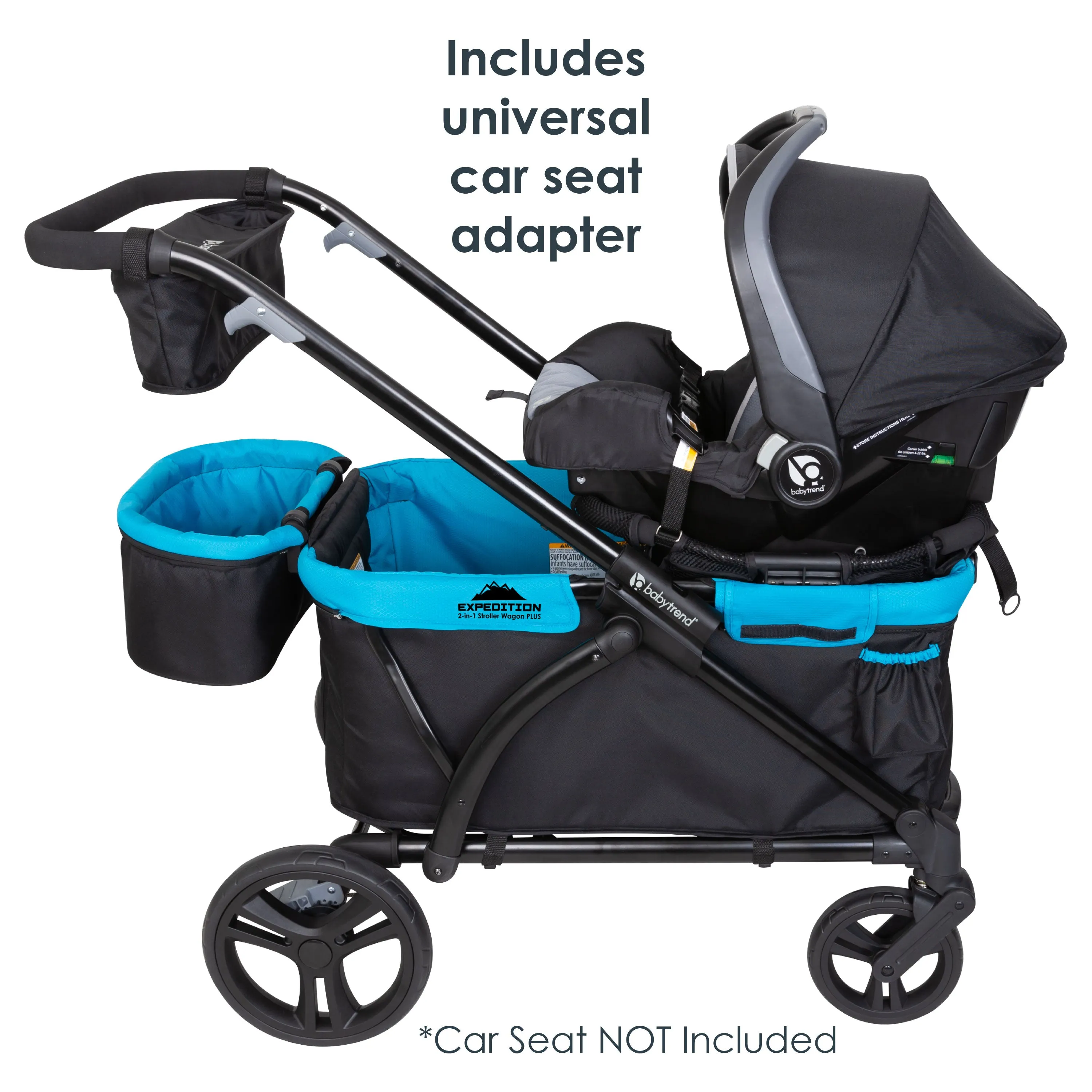 Expedition® 2-in-1 Stroller Wagon PLUS