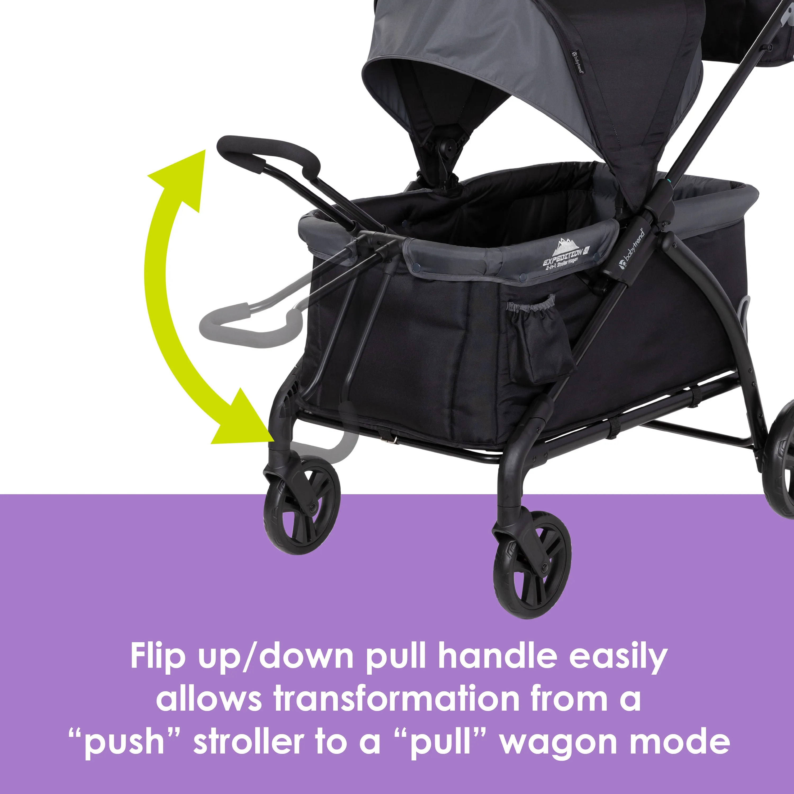 Expedition® LTE 2-in-1 Stroller Wagon - Madrid Black (Target Exclusive)