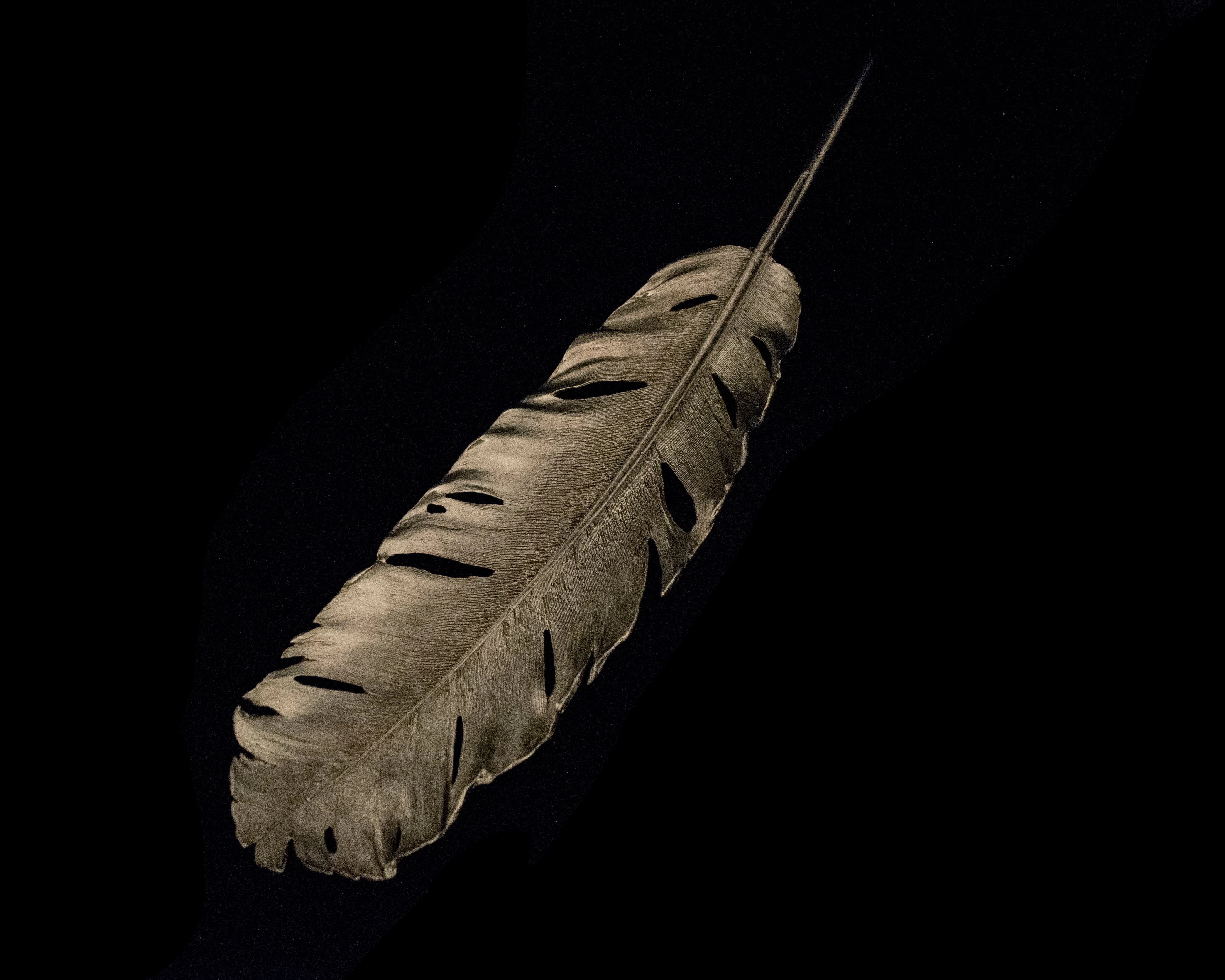 Feather Large Dish