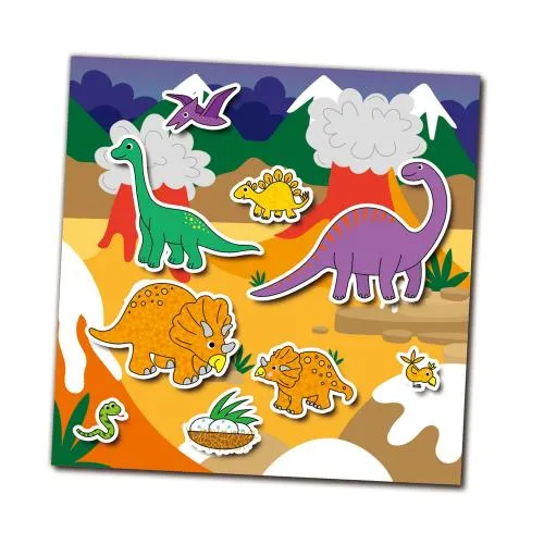 Galt Reusable Sticker Books - Dinosaurs