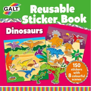 Galt Reusable Sticker Books - Dinosaurs