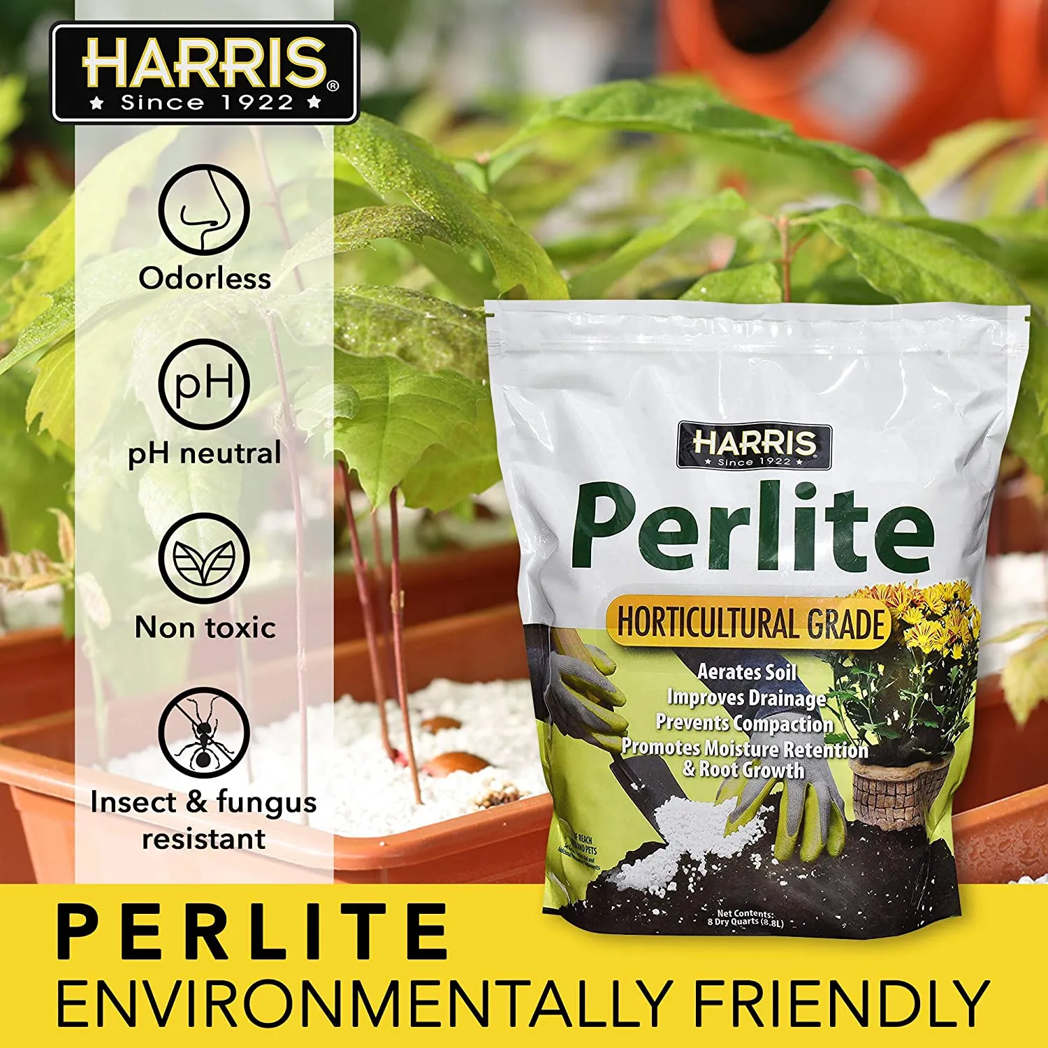 Harris Perlite (8 dry quarts)