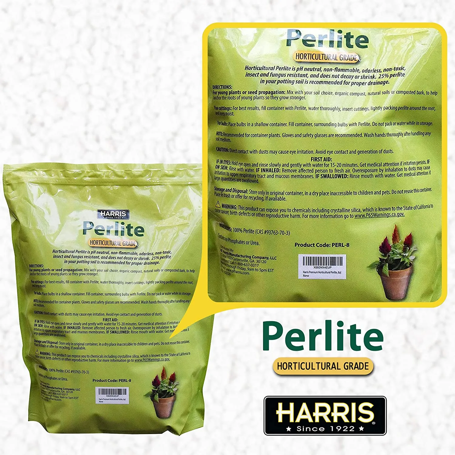 Harris Perlite (8 dry quarts)