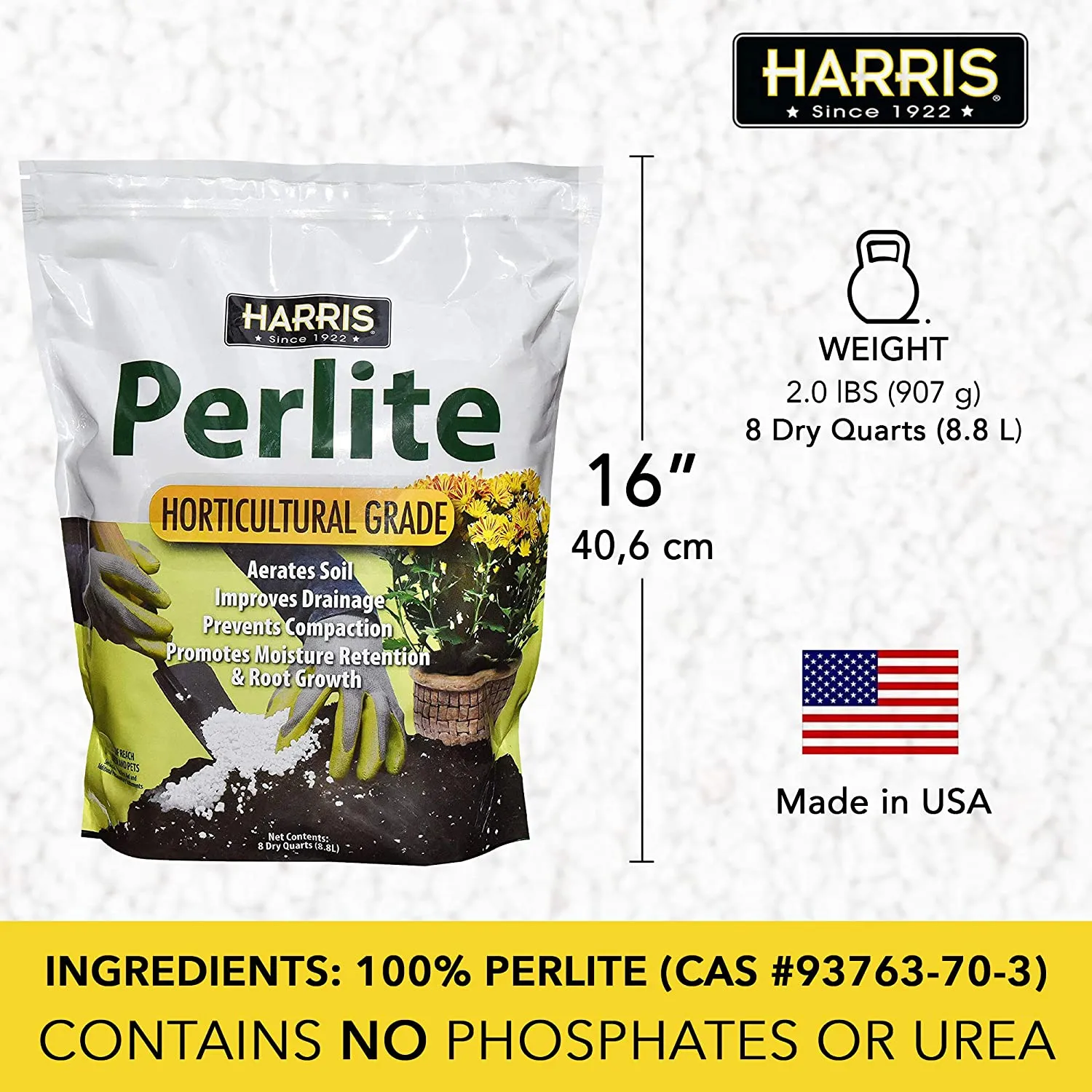 Harris Perlite (8 dry quarts)