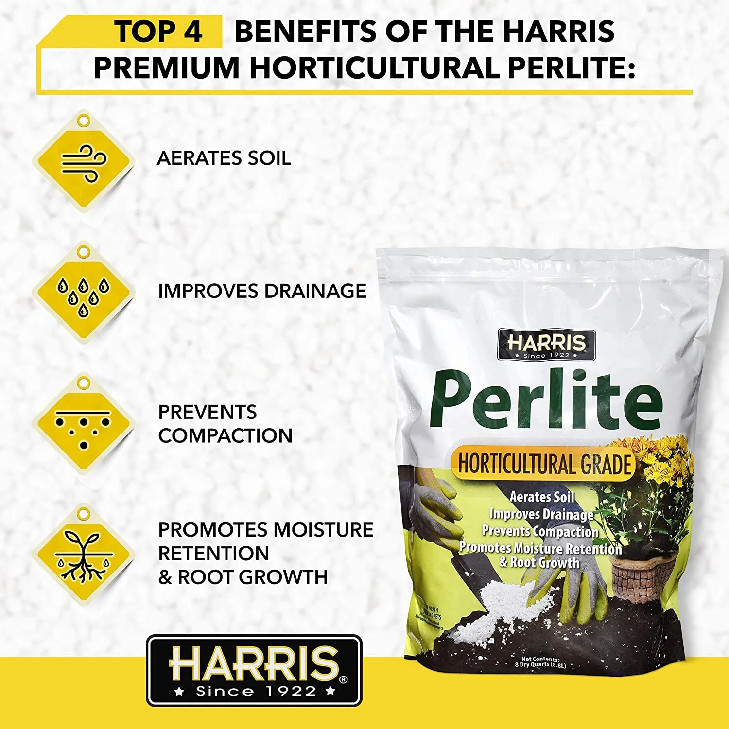 Harris Perlite (8 dry quarts)