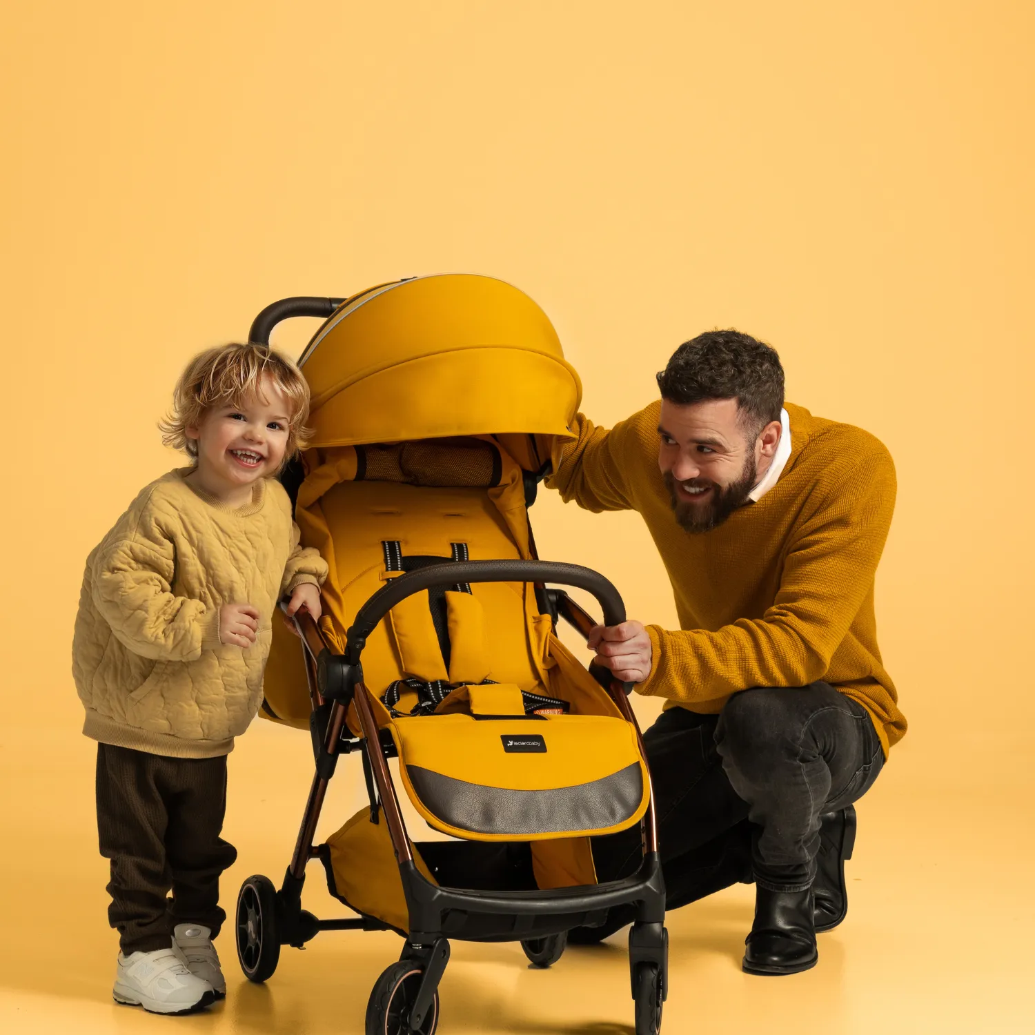 Influencer Air Stroller Golden Mustard