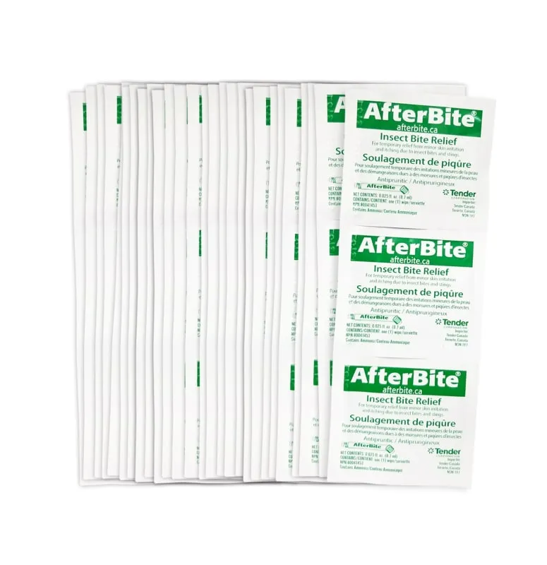 Insect Sting Relief Pad After Bite (100)