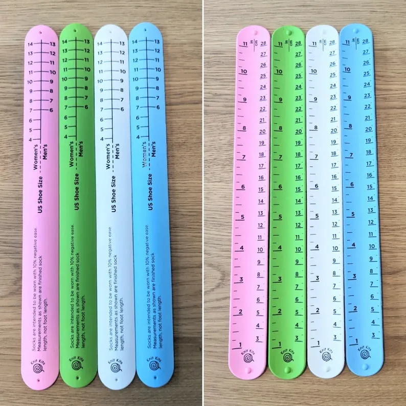 Knit Kits Sock Ruler