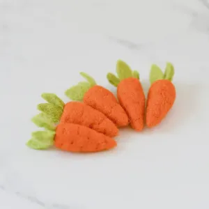 Little Felt Carrots