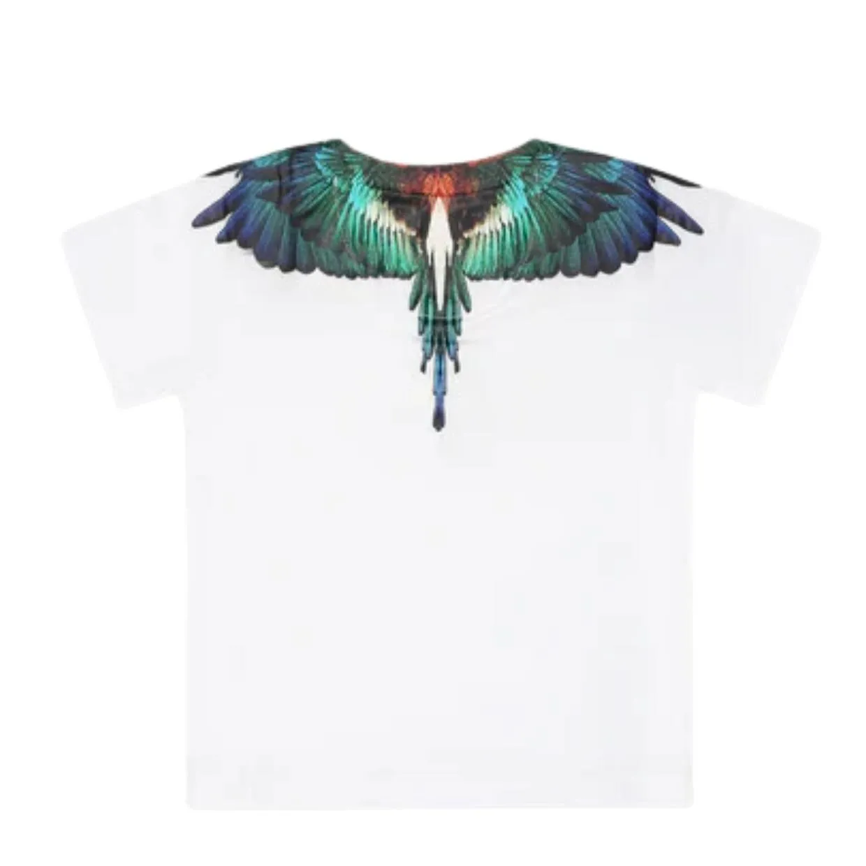 Marcelo Burlon Baby Icon Wings White & Blue T-Shirt