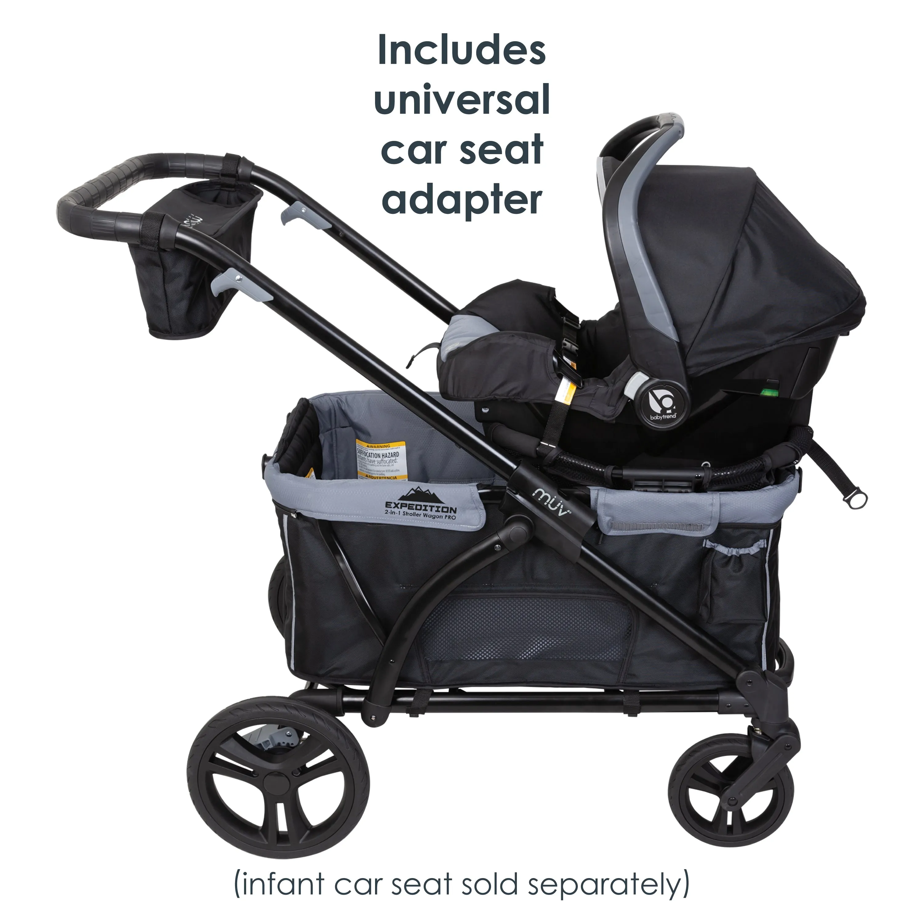 MUV® Expedition® 2-in-1 Stroller Wagon PRO - Equinox