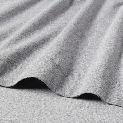 New - Full Cotton Jersey Sheet Set Heather Gray - Threshold