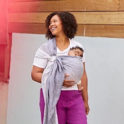 New - LILLEbaby Ring Sling Wrap Baby Carrier - Nimbus Cloud