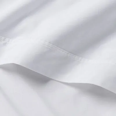 New - Organic Sheet Set (Full) White 300 Thread Count - Threshold