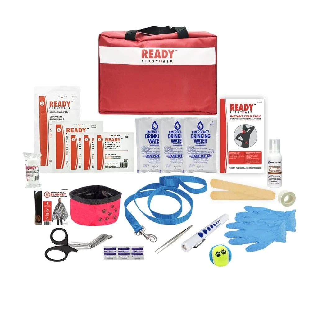 Pet First Aid Kit Deluxe (Veterinarian Approved)