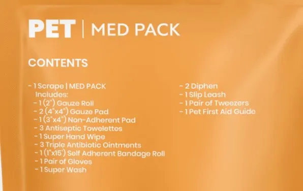 Pet Medic Pack by MyMedic