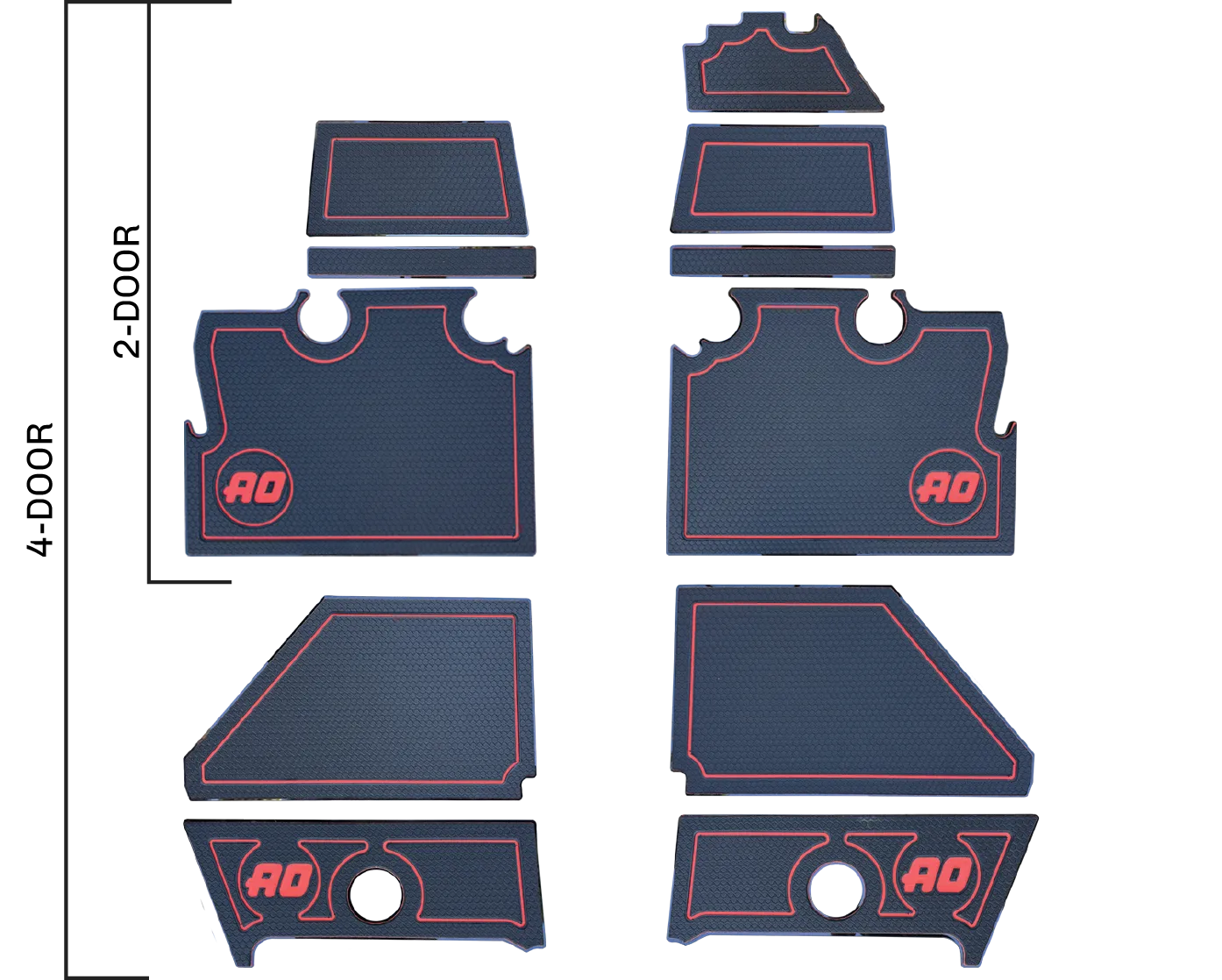 Precision Cut EVA Floor-Kit - Speed UTV