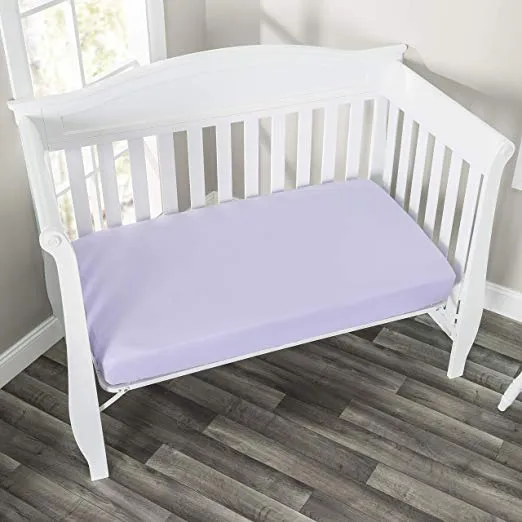 Princess/Lavender 2-Pack Fitted Crib Sheet