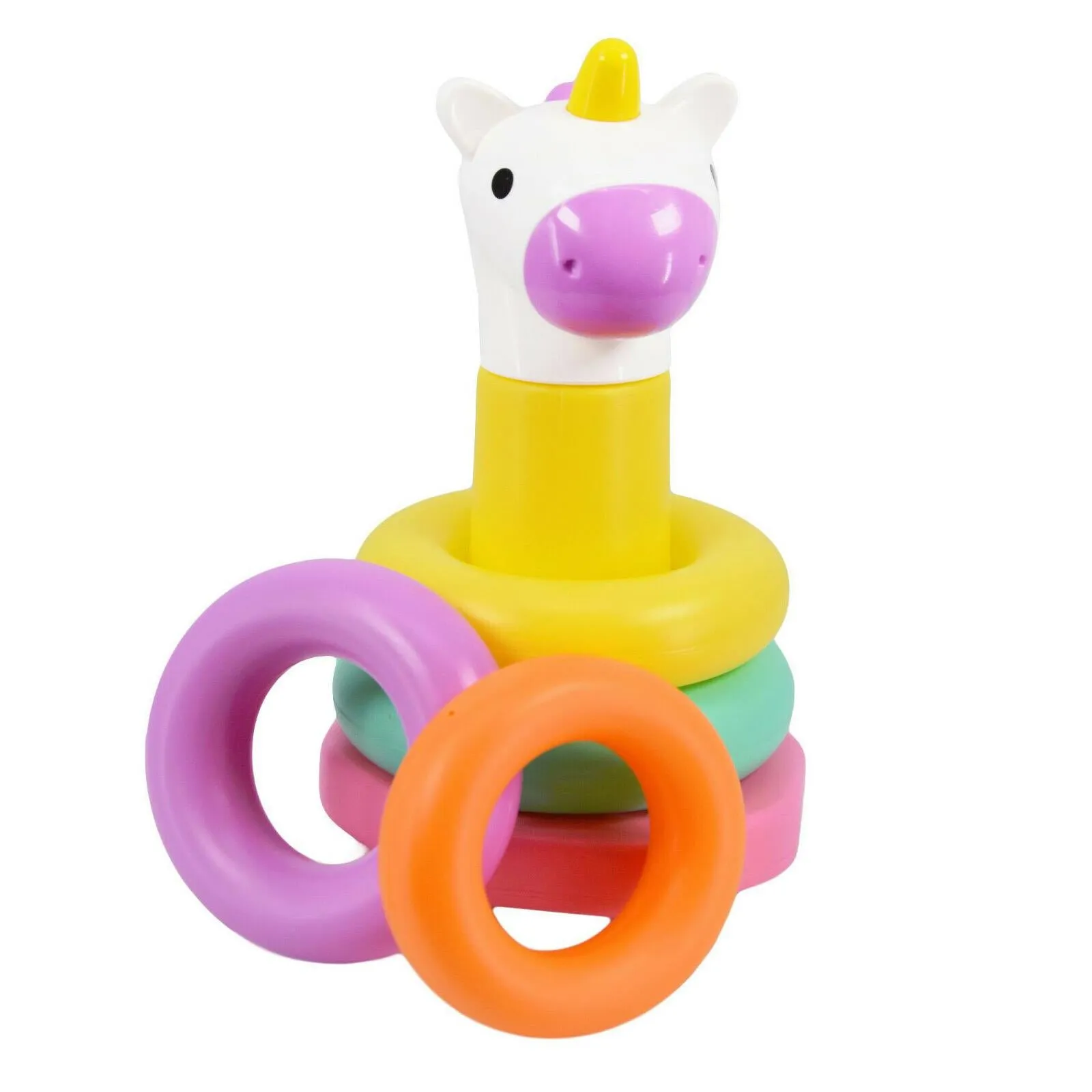 "Una The Unicorn" Baby Stacking Rings