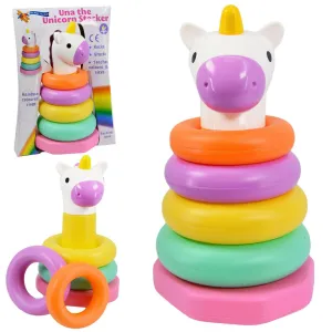 "Una The Unicorn" Baby Stacking Rings