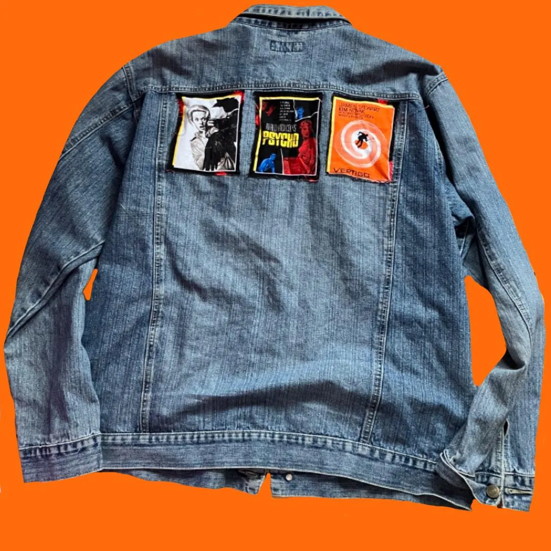 Reworked Unisex Hitchcock jacket- XXL