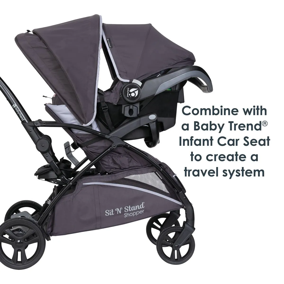 Sit N Stand® 5-in-1 Shopper Stroller