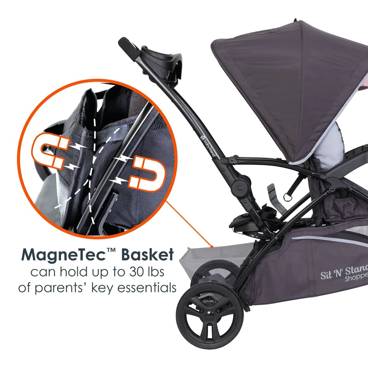 Sit N Stand® 5-in-1 Shopper Stroller