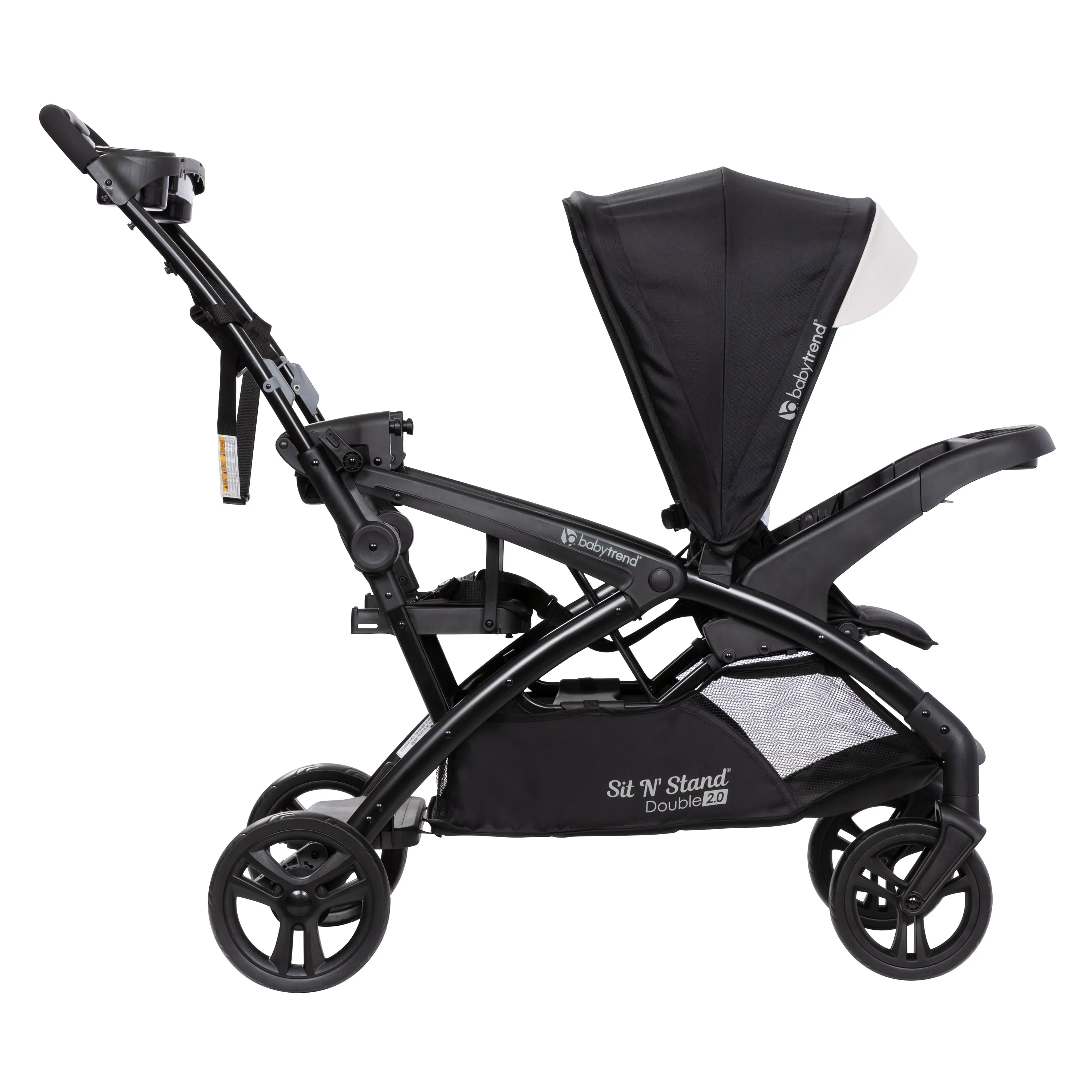 Sit N' Stand® Double 2.0 Stroller - Modern Khaki (VM Innovations Exclusive)