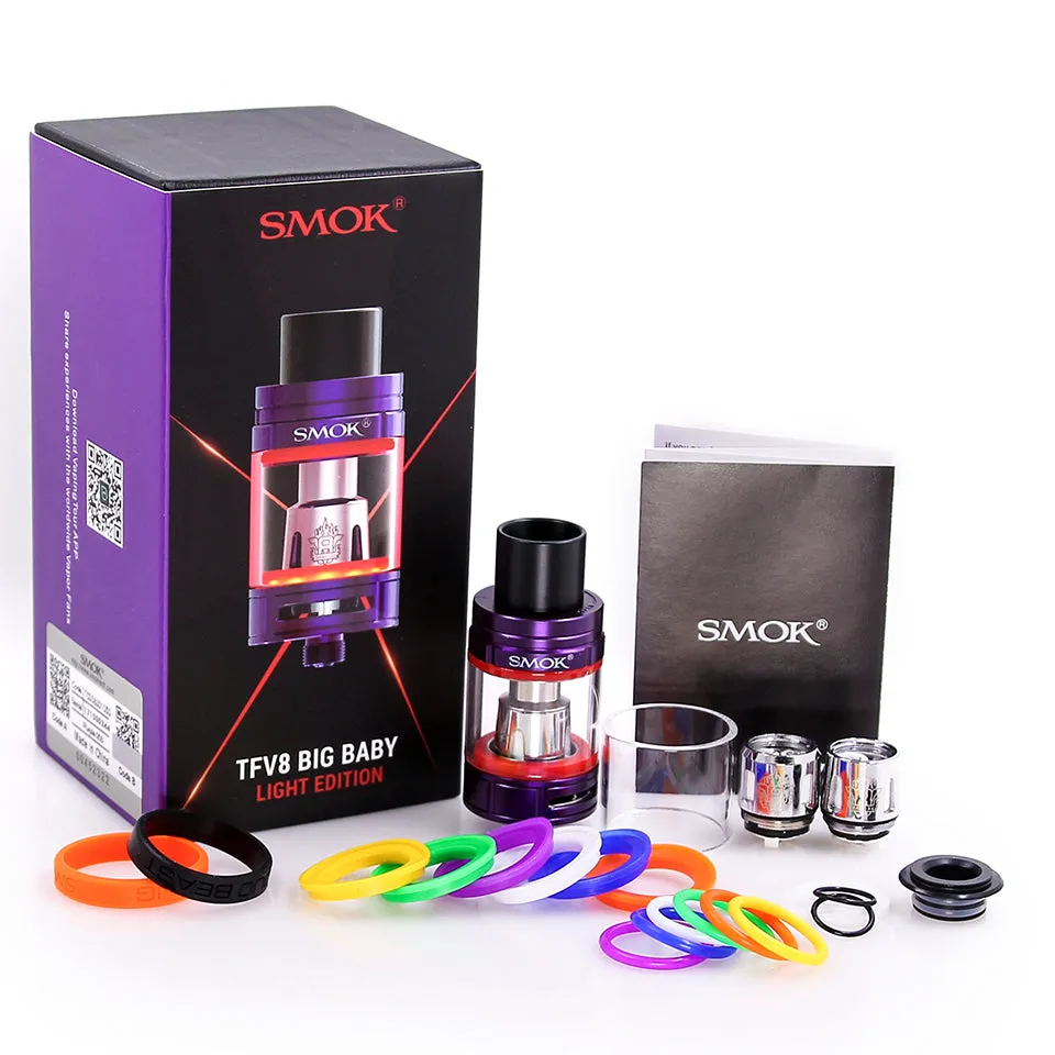 SMOK TFV8 BIG Baby Light Edition EU  2ml Tank -  Light Up Tank