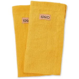 Staples Mustard Linen Napkin Set