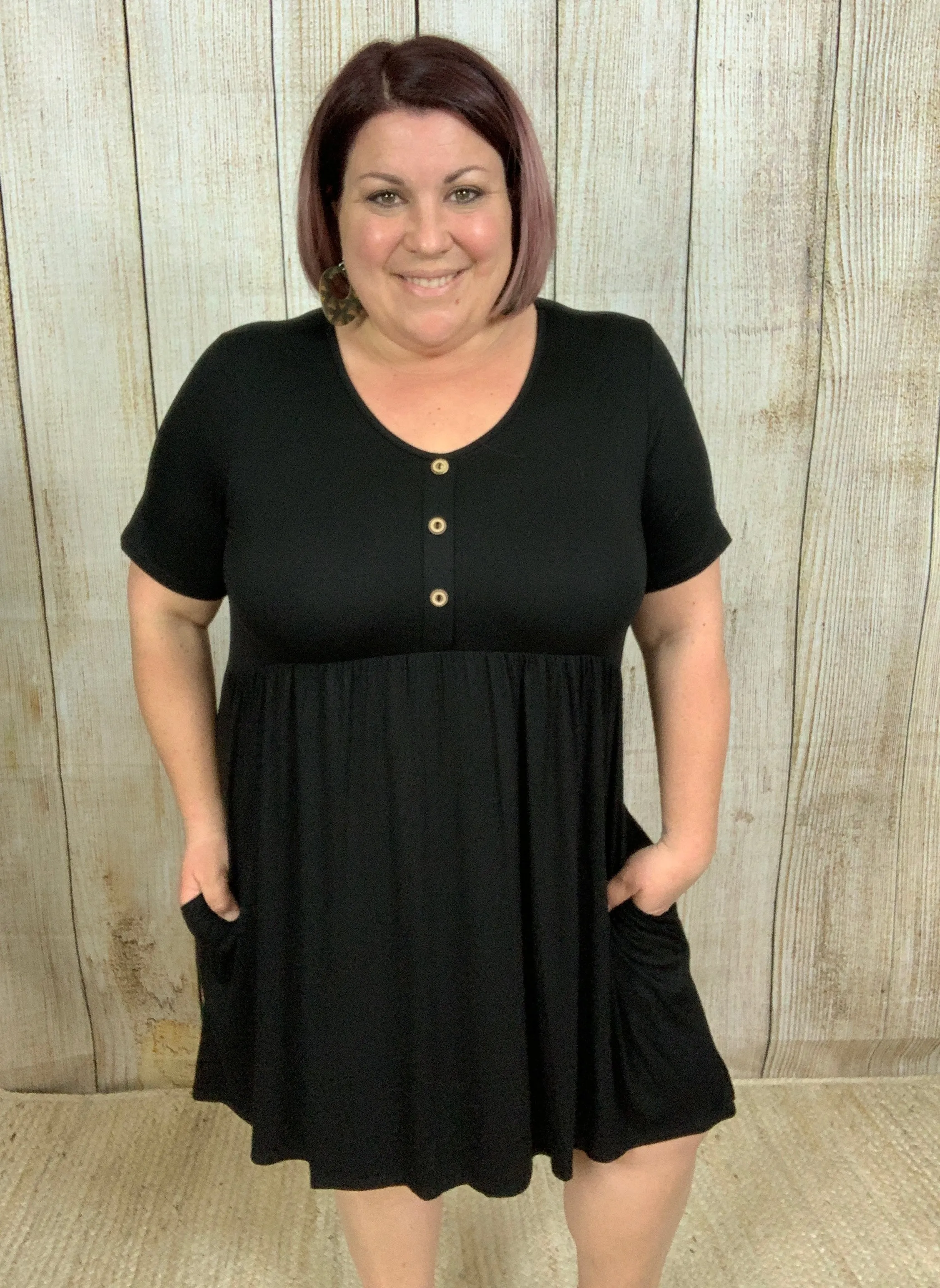 The Little Black Baby Doll Dress