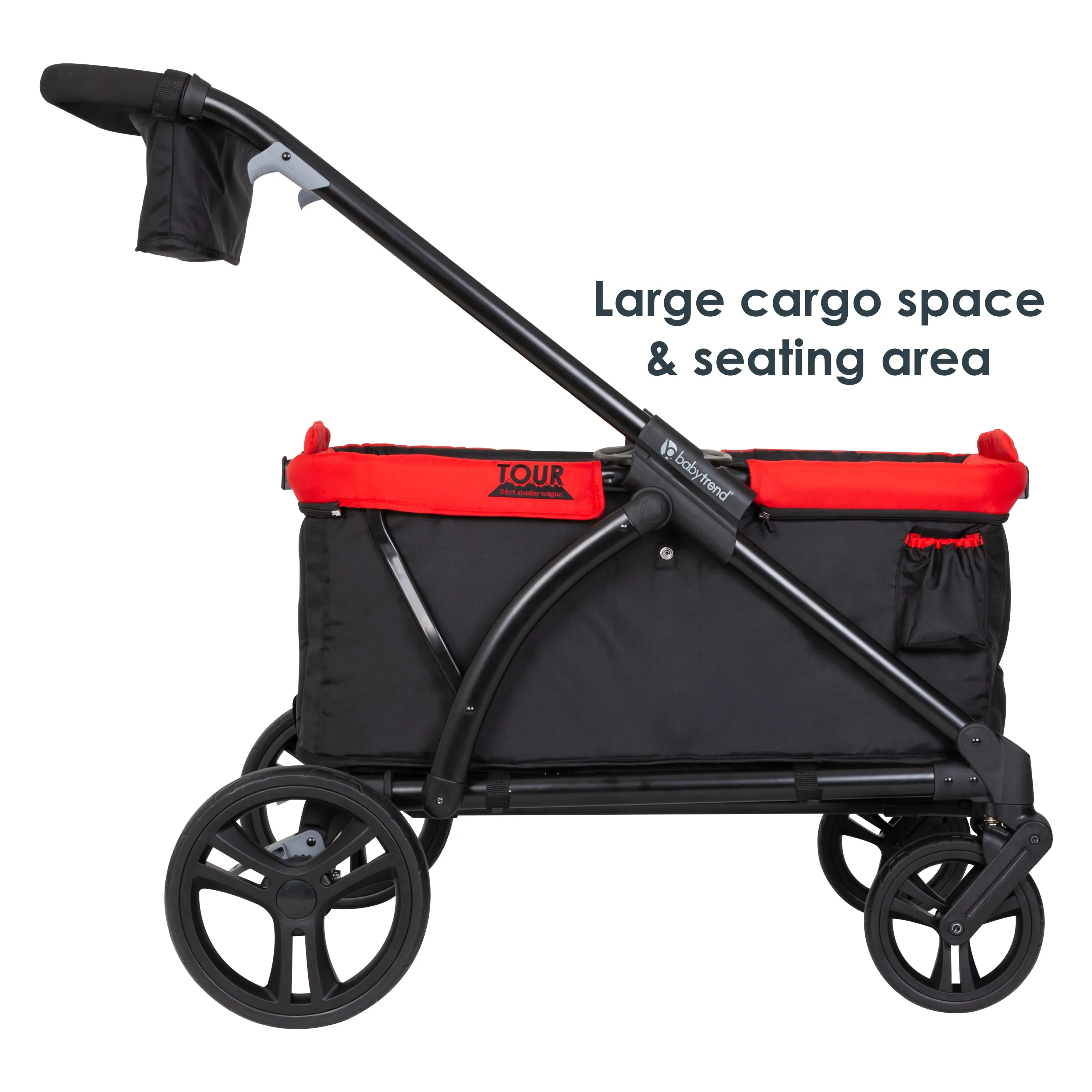 Tour™ 2-in-1 Stroller Wagon in Mars Red (Walmart Exclusive)