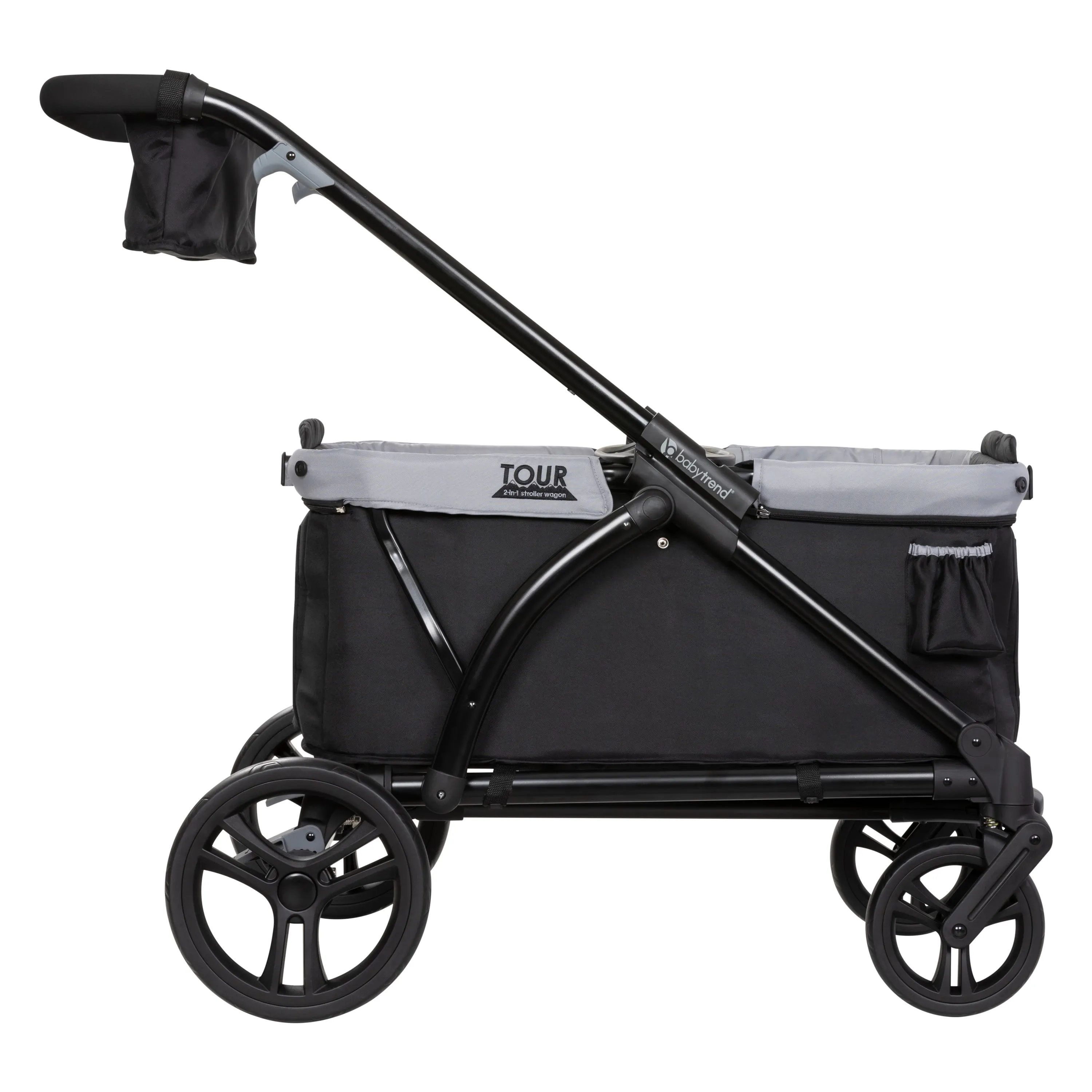 Tour™ 2-in-1 Stroller Wagon - Mars Black (Walmart Exclusive)