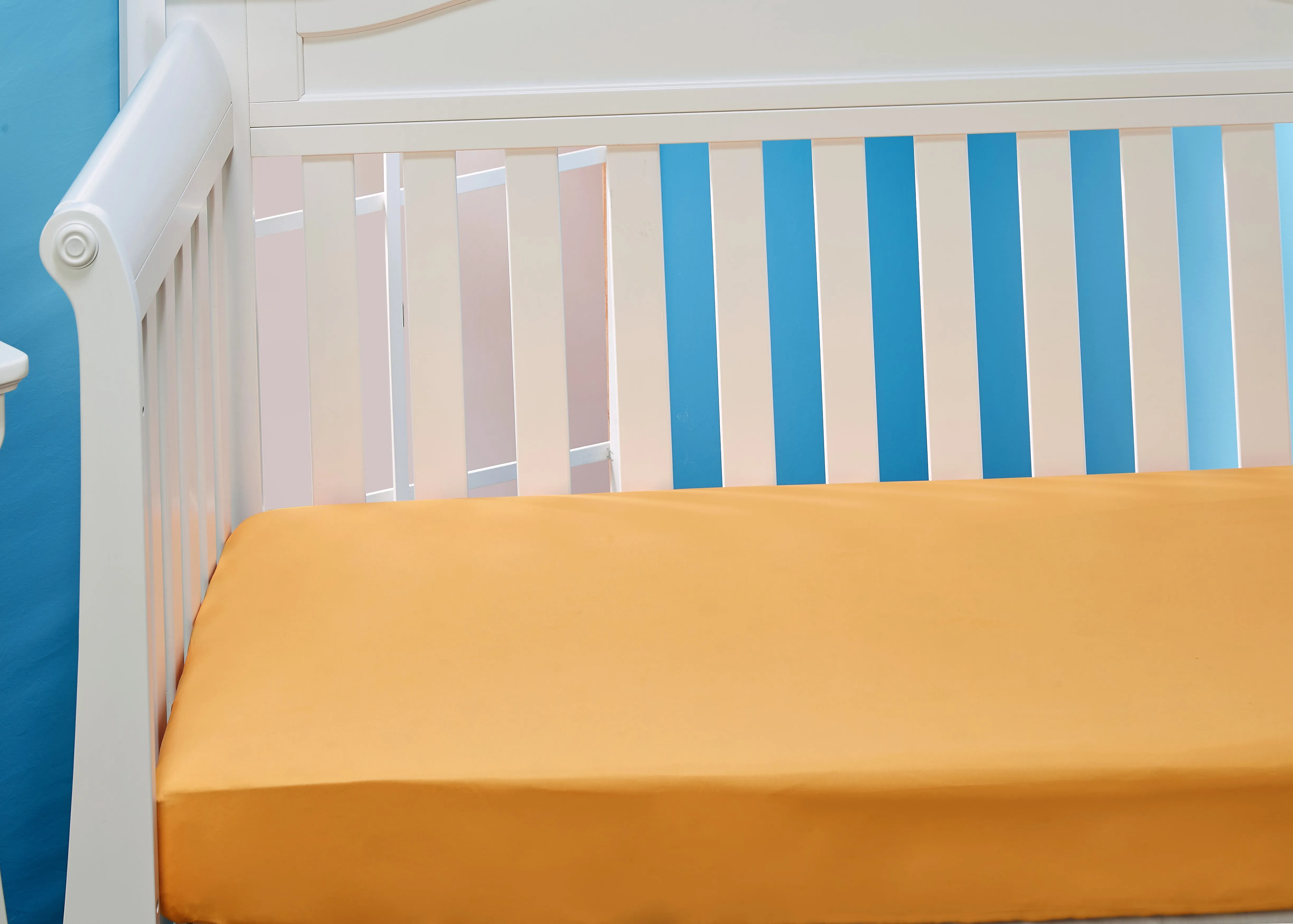 Under Construction 2-Pack Fitted Crib Sheet